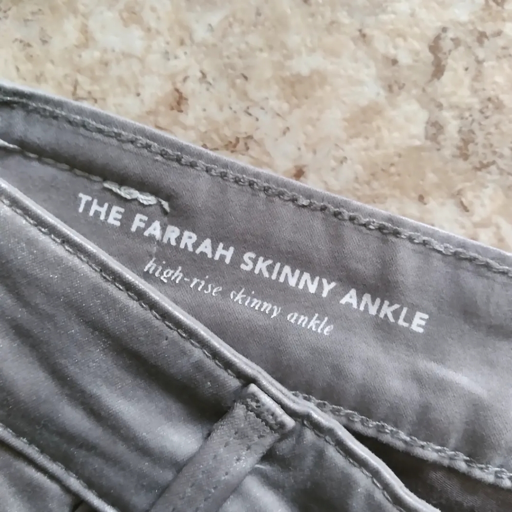 AG Adriano Goldschmied Silver Skinny Jeans - Picture 5 of 6